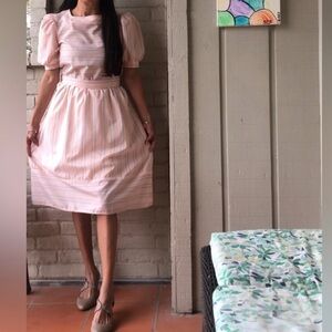 Handmade Puff Sleeve Dress